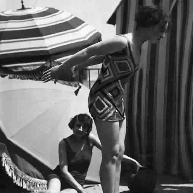 Photo of Sonia Delaunay's beachwear